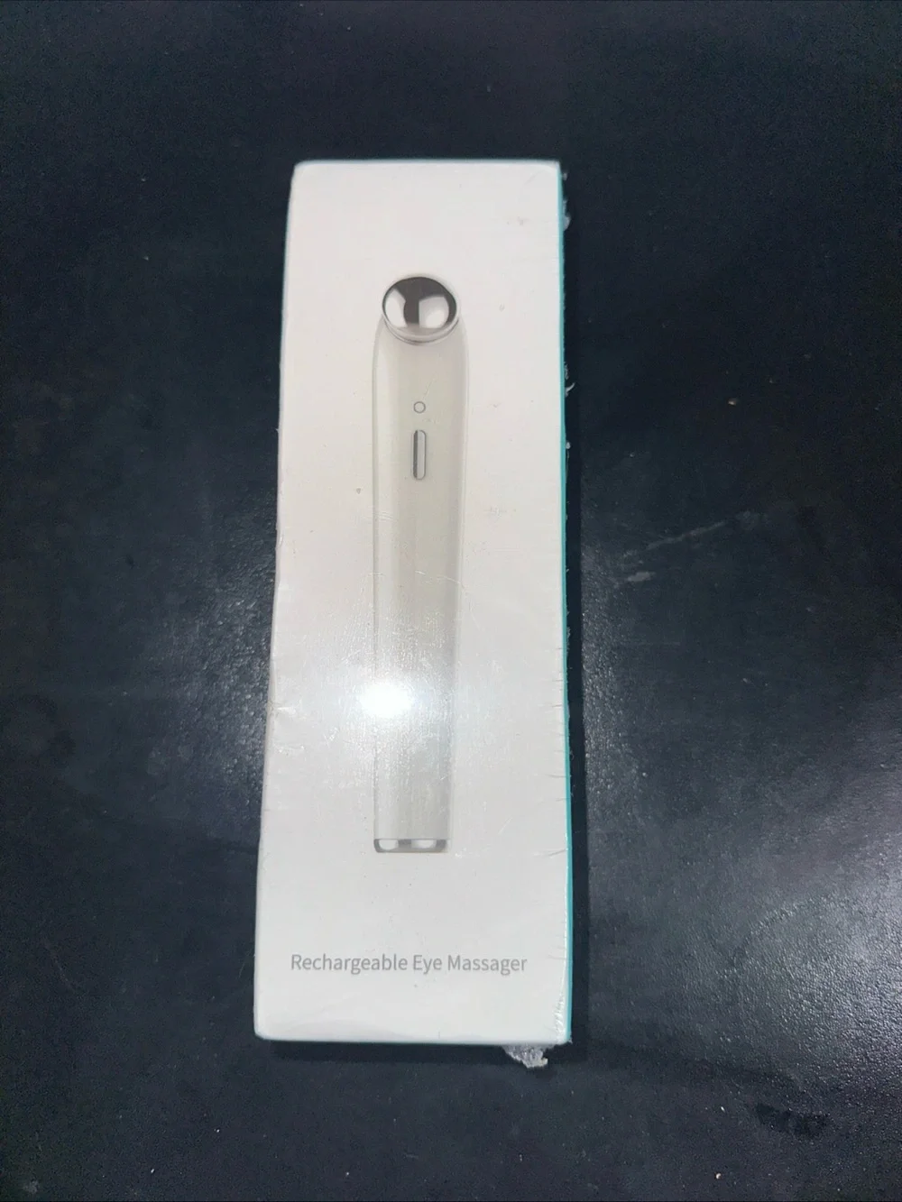 Rechargeable Eye Massager - White massager new
